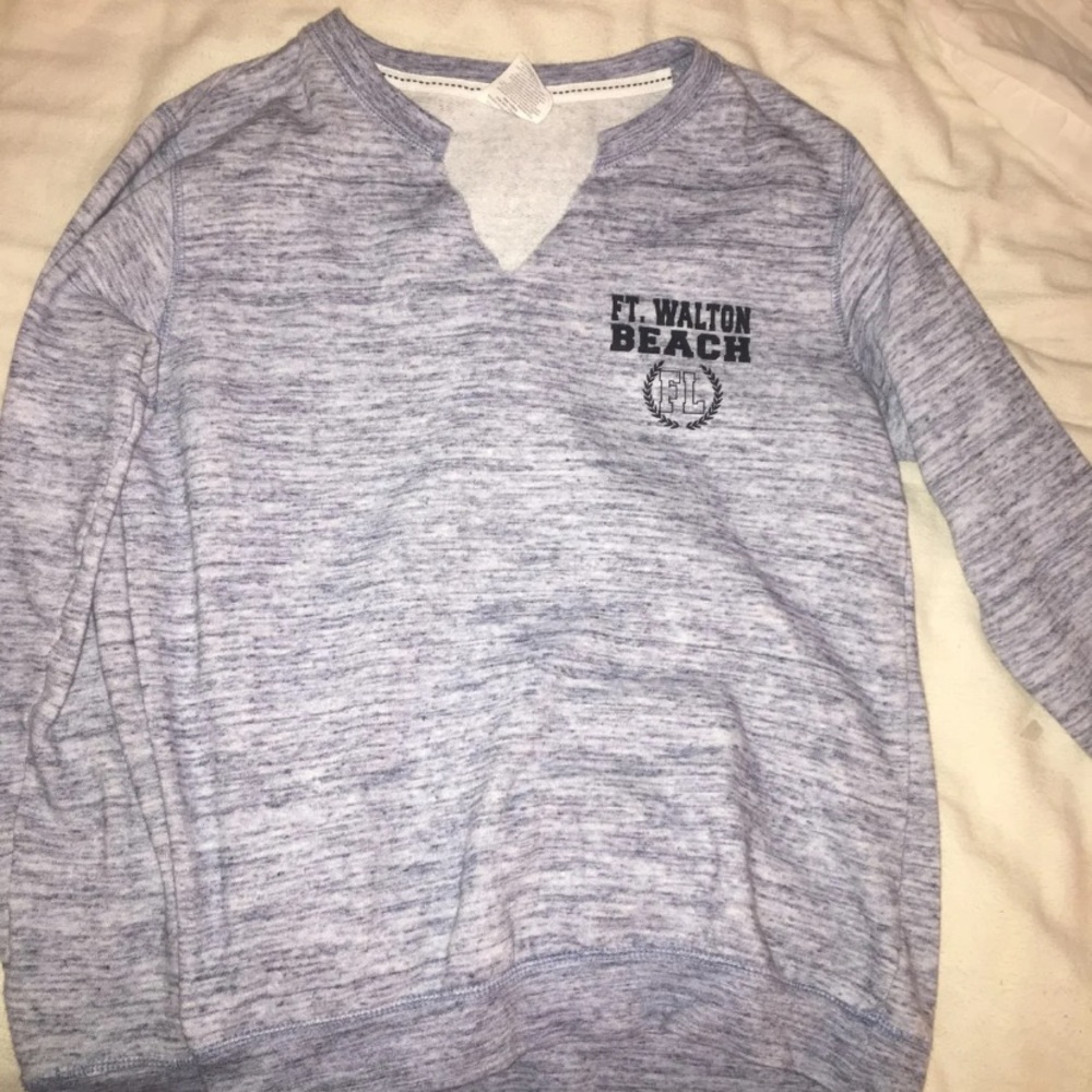 Ft Walton Beach FL v-neck sweatshirt